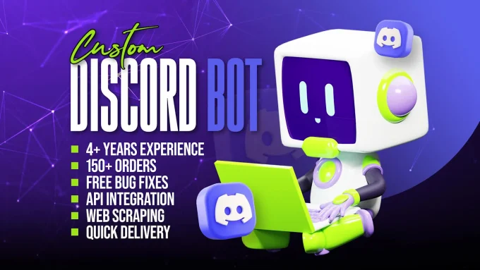 I will create custom discord bot