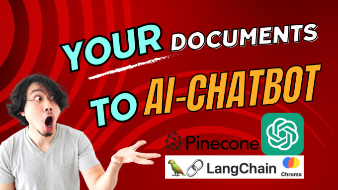 I will develop ai chatbot with chatgpt llm openai langchain pincone
